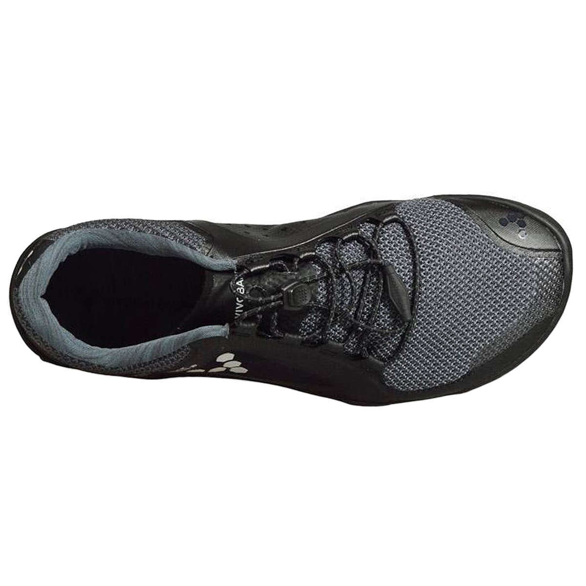 Vivobarefoot Primus Trail Firm Ground Black Charcoal Womens Trainers#color_black charcoal