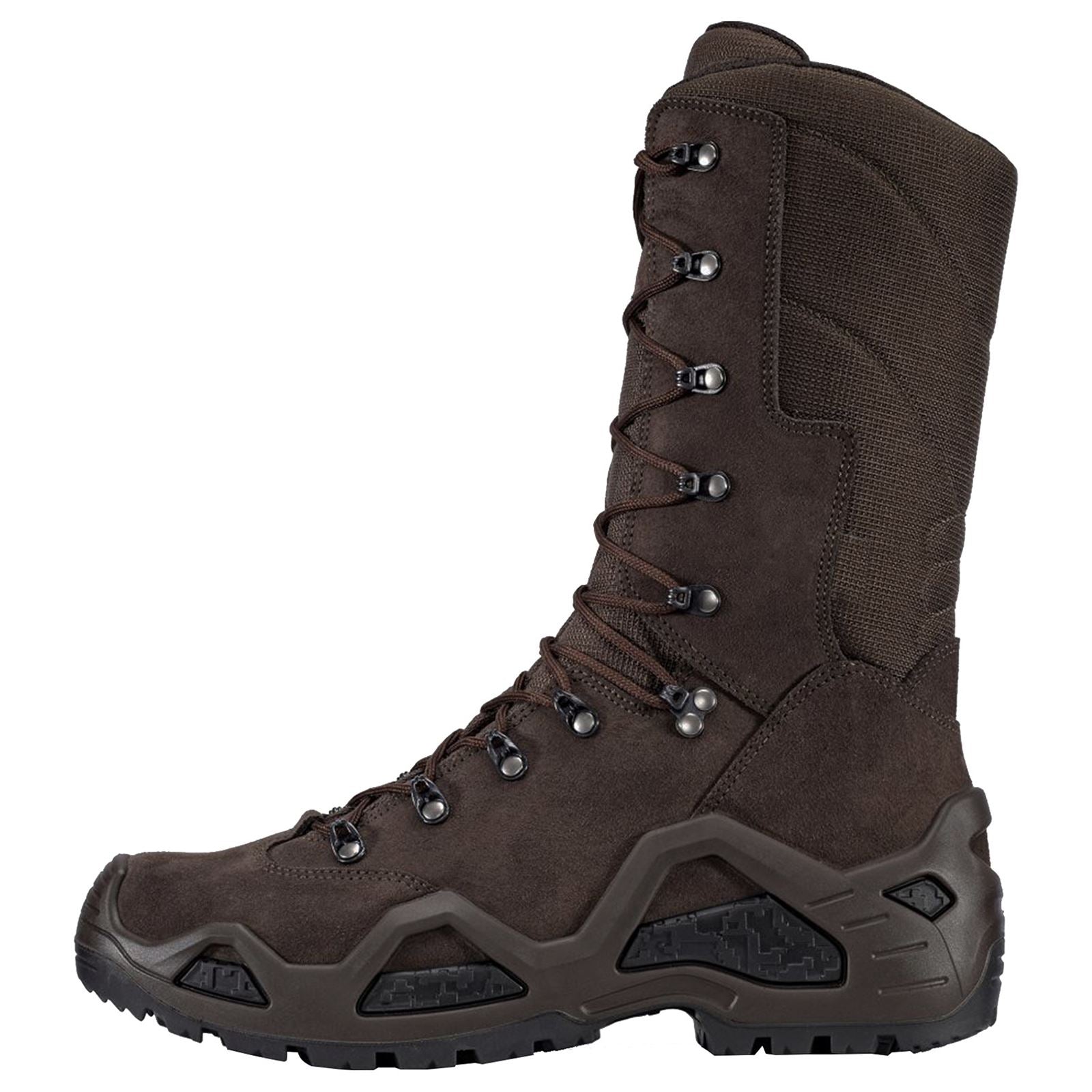 Lowa Z-11S GTX Suede Leather Men's Tall Hiking Boots#color_dark brown