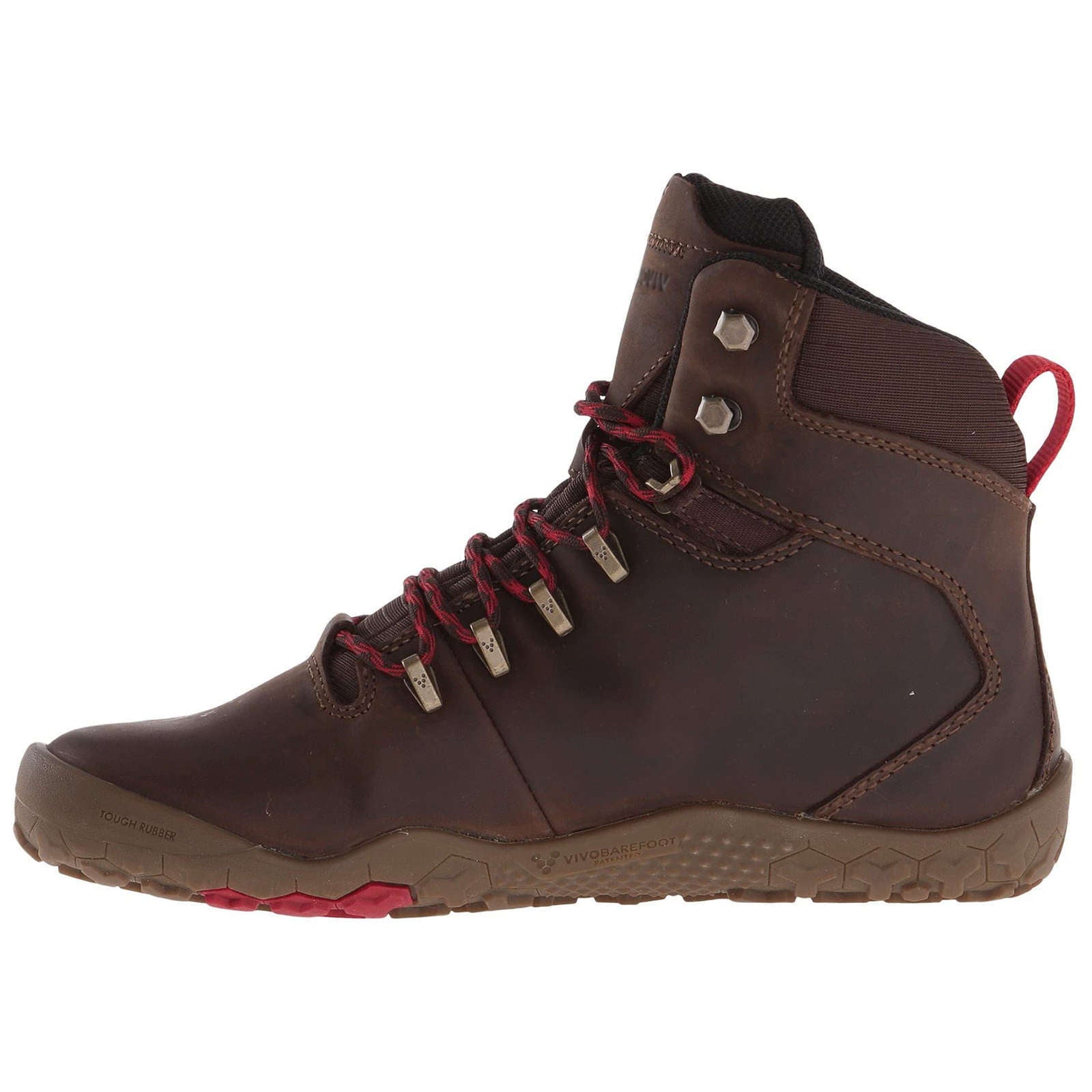 Vivobarefoot Tracker Firm Ground Dark Brown Womens Boots#color_dark brown