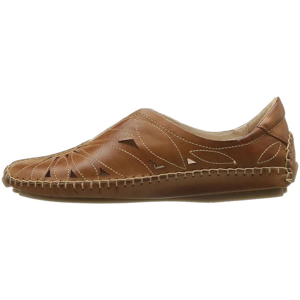 Pikolinos Jerez 578-7399 Leather Womens Shoes#color_brandy