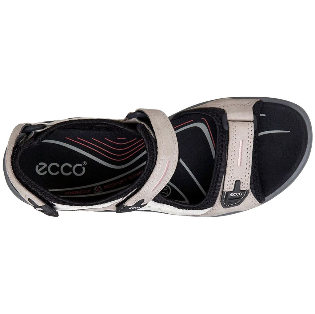 Ecco Offroad Nubuck Women's Sandals#color_atmosphere ice white