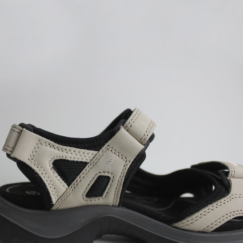Ecco Offroad Atmosphere Ice White Mens Nubuck Strappy Activity Sport Sandals - UK 4-4.5