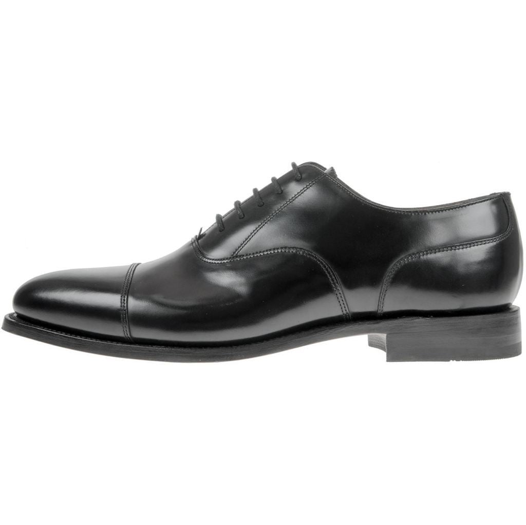 Loake 200 Polished Leather Men's Dress Shoes#color_black