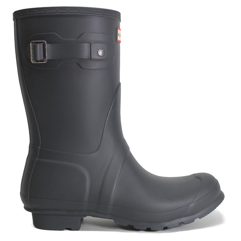 Hunter Original Short WFS1000RMA-DSL Rubber Womens Boots - Dark Slate - UK 8