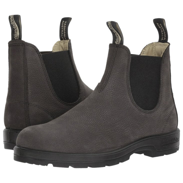 Blundstone 1464 Water-Resistant Leather Unisex Chelsea Boots#color_grey