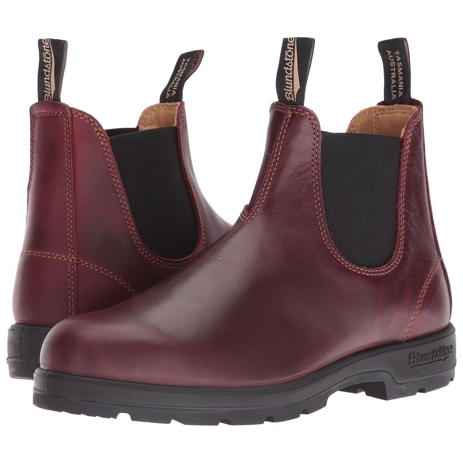 Blundstone 1440 Water-Resistant Leather Unisex Chelsea Boots#color_redwood