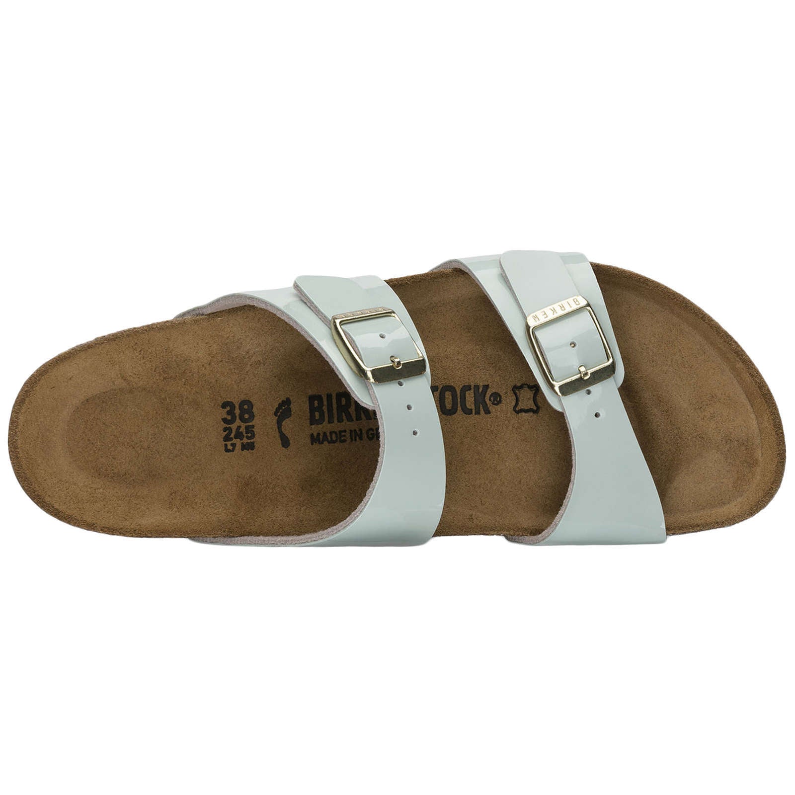 Birkenstock Sydney Birko-Flor Unisex Sandals#color_two tone water cream