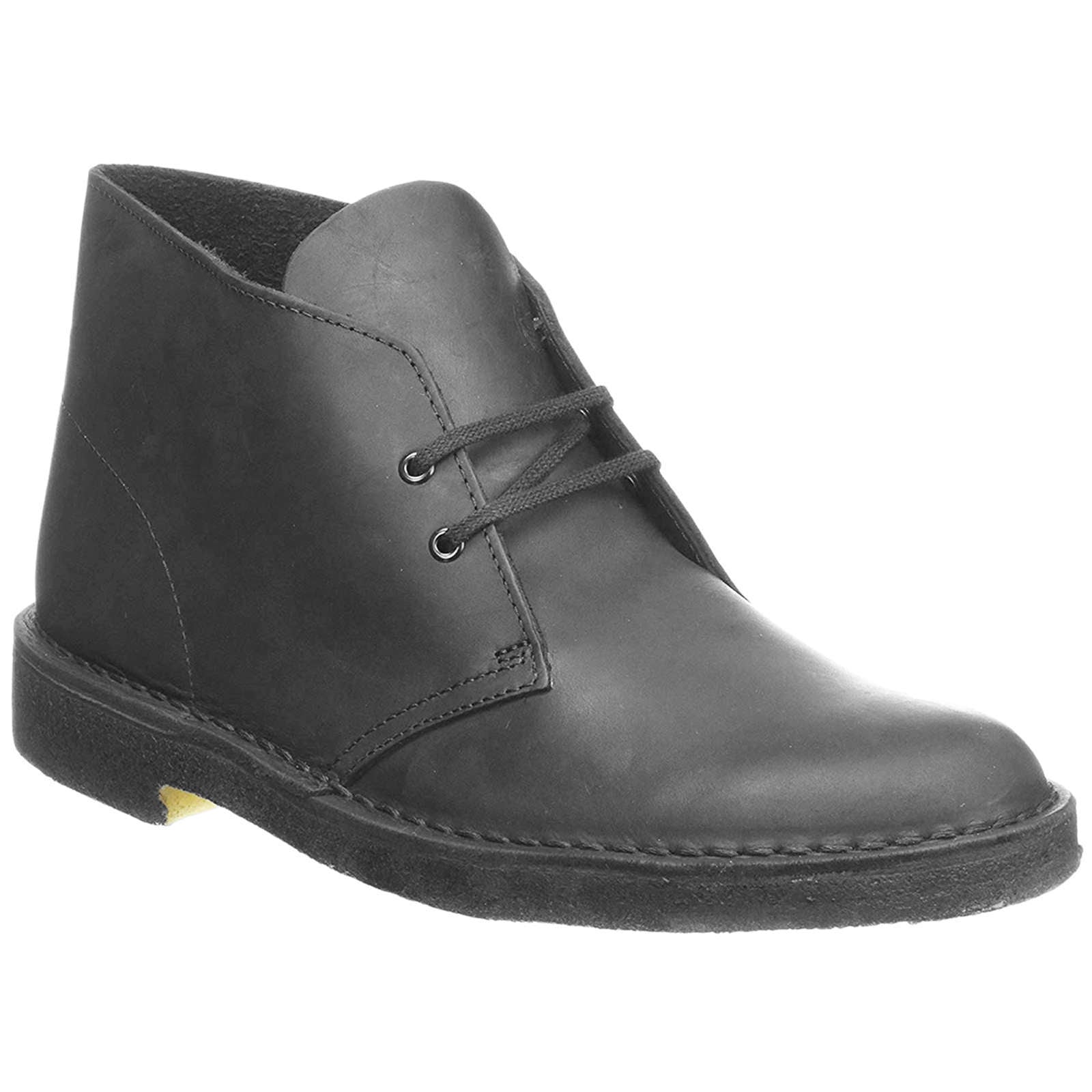 Clarks Originals Desert Boot Leather Men's Boots#color_black