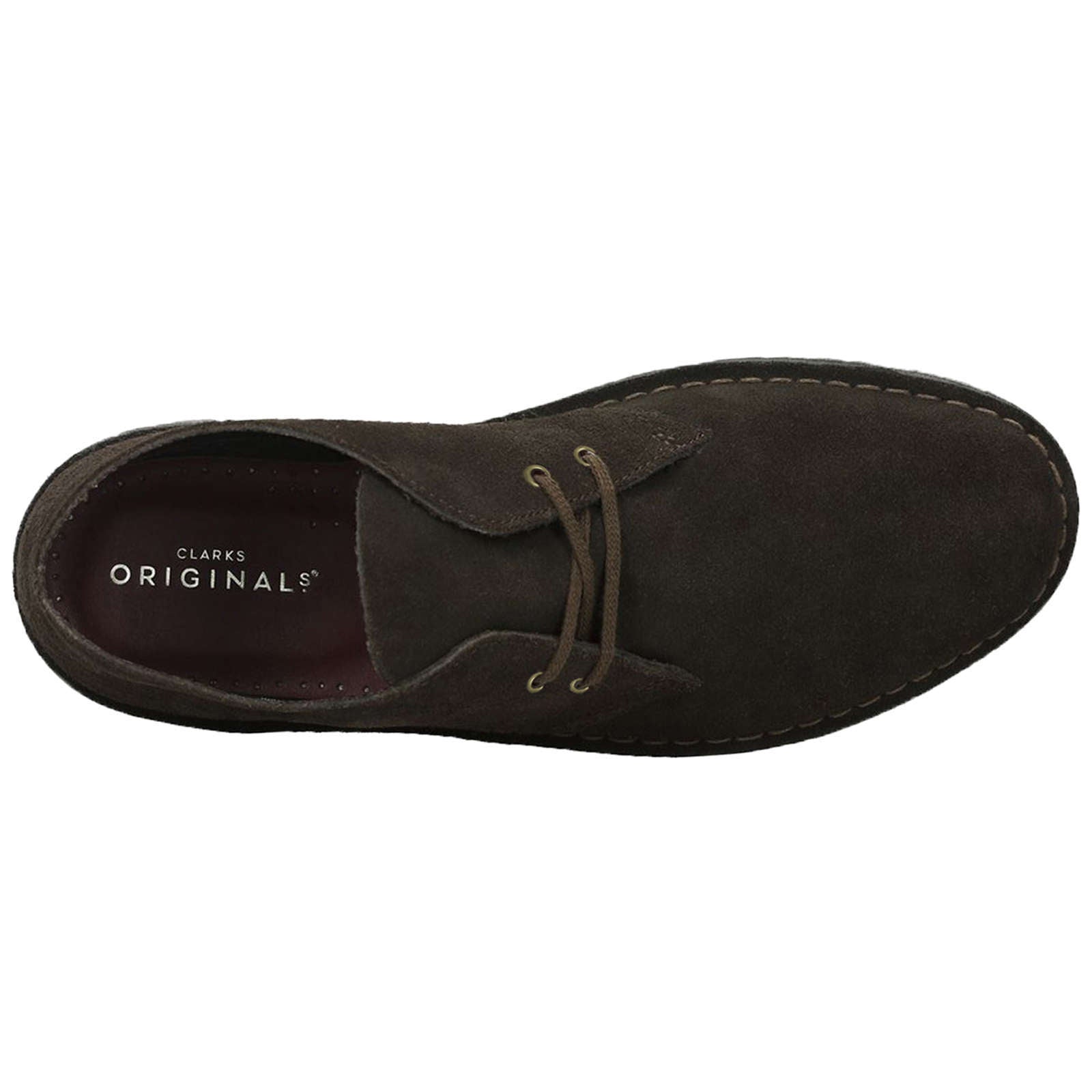 Clarks Originals Desert Boot Suede Leather Men's Boots#color_brown brown