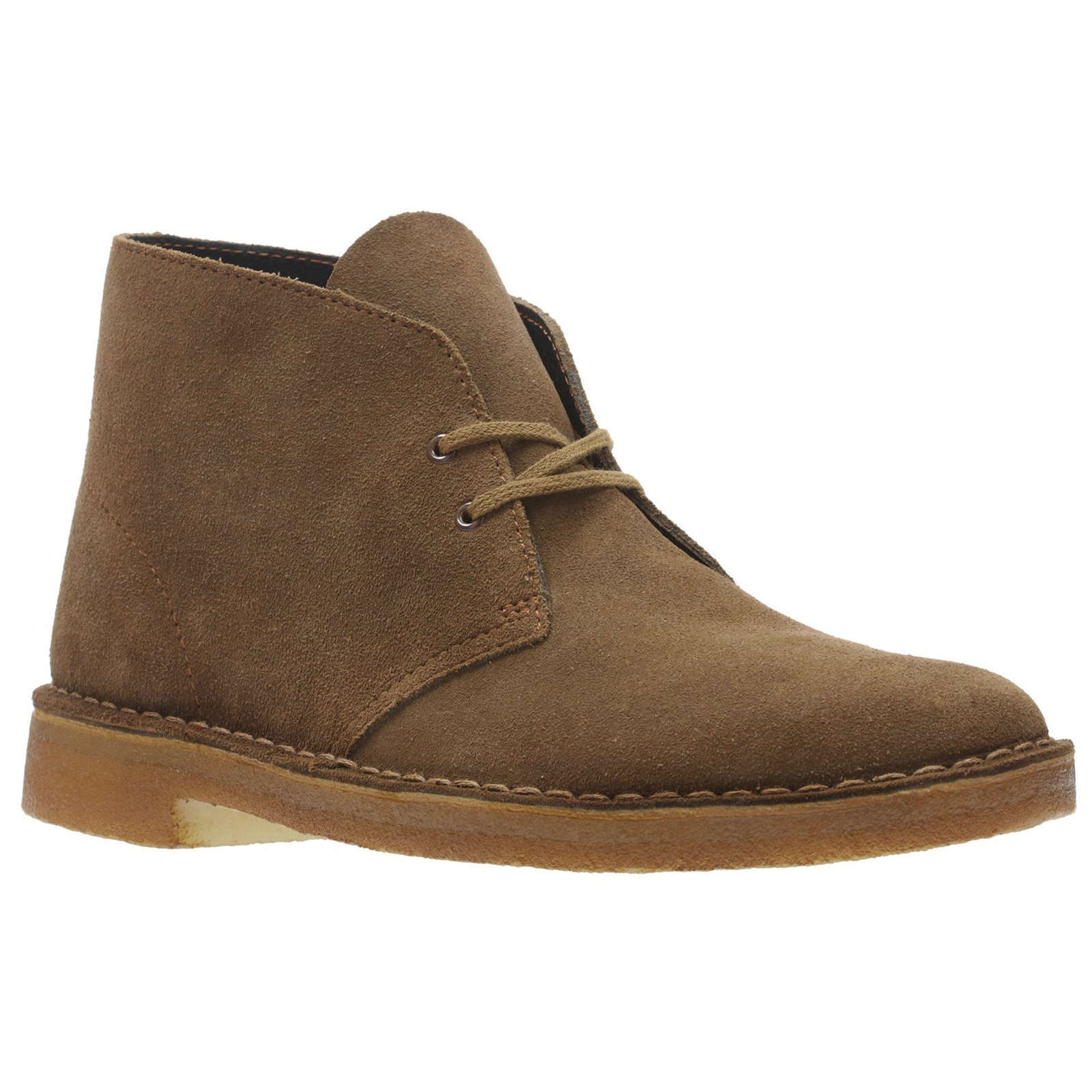 Clarks Originals Desert Boot Suede Leather Men's Boots#color_cola brown