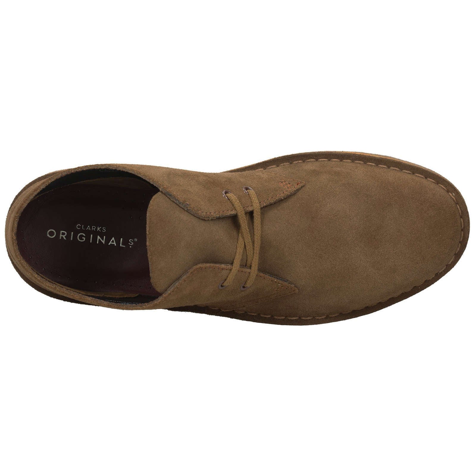 Clarks Originals Desert Boot Suede Leather Men's Boots#color_cola brown