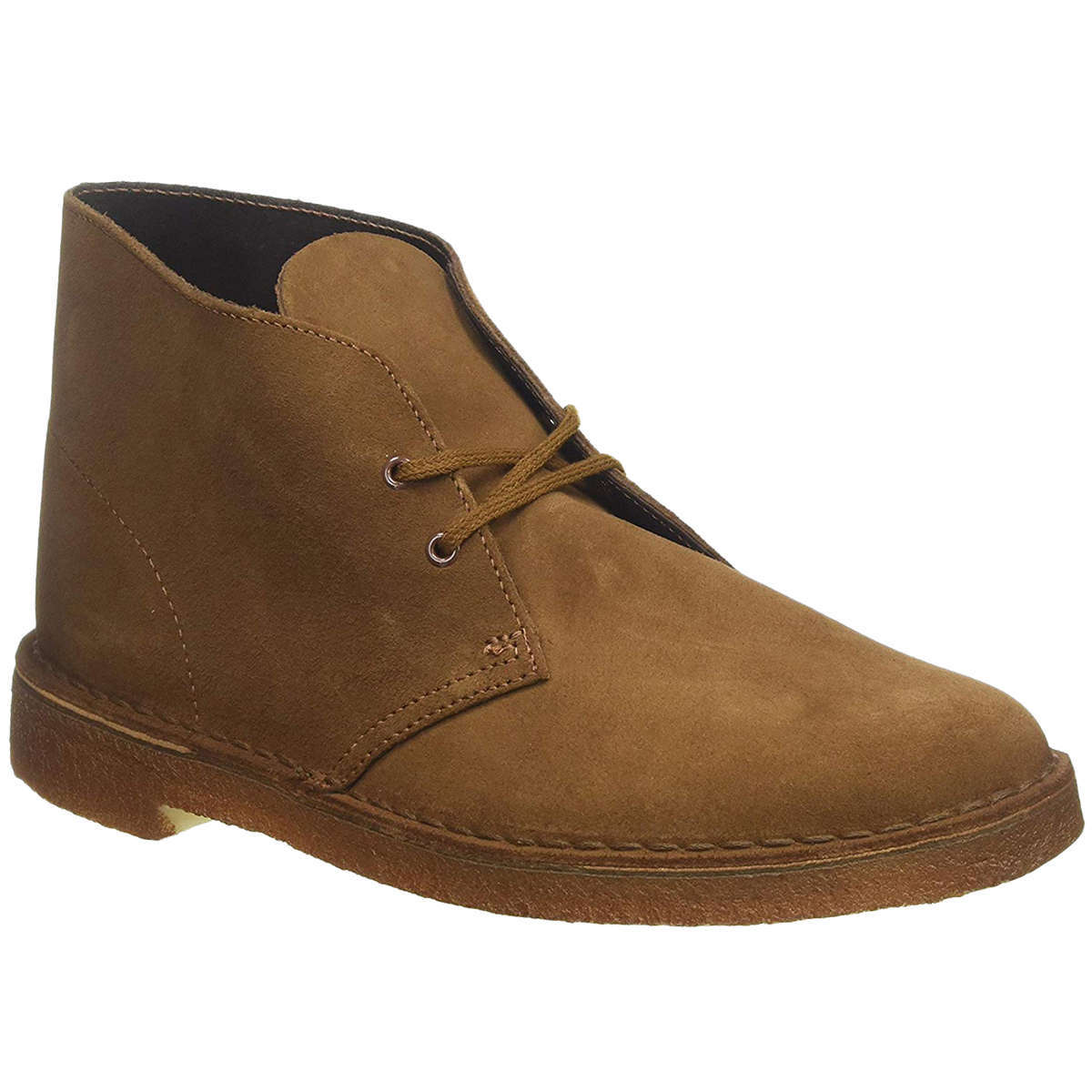 Clarks Originals Desert Boot Suede Leather Men's Boots#color_cola