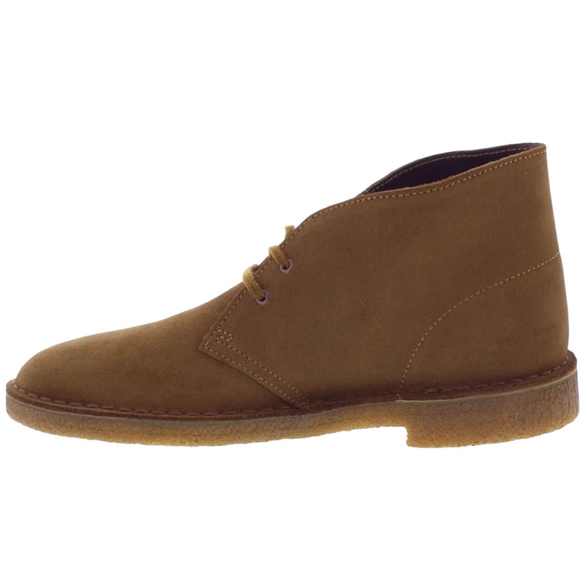 Clarks Originals Desert Boot Suede Leather Men's Boots#color_cola