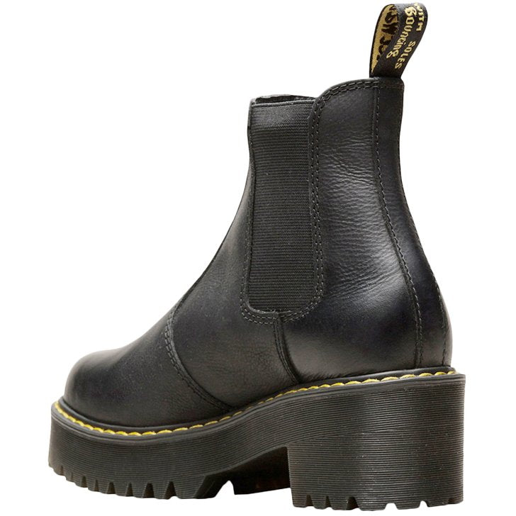Dr.Martens Rometty Wyoming Leather Womens Boots#color_black