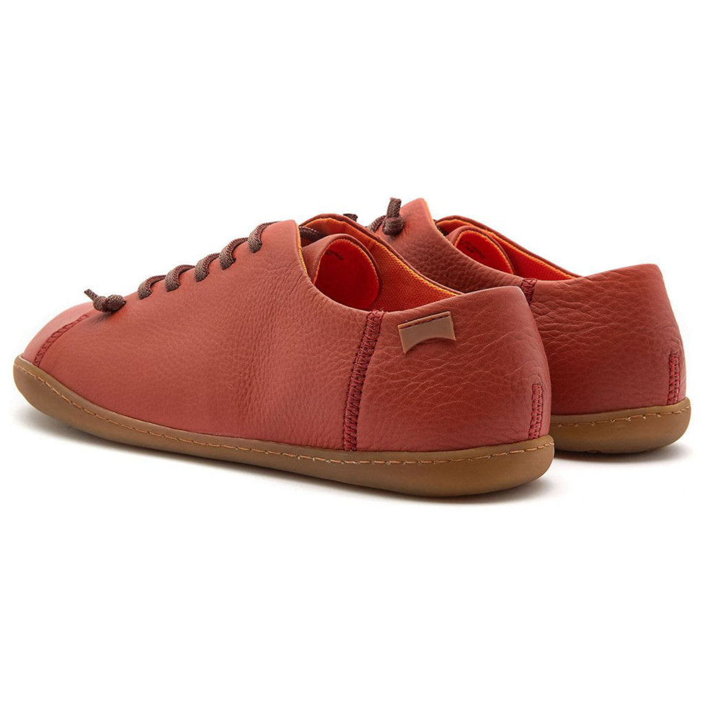Camper Peu Calfskin Leather Men's Barefoot Trainers#color_red