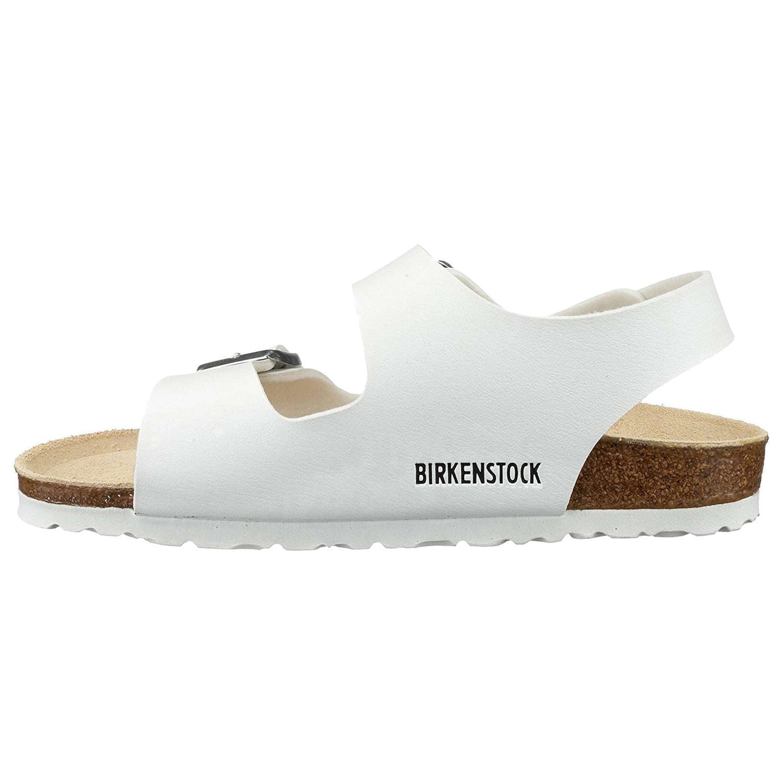Birkenstock Milano Birko-Flor Womens Sandals#color_white