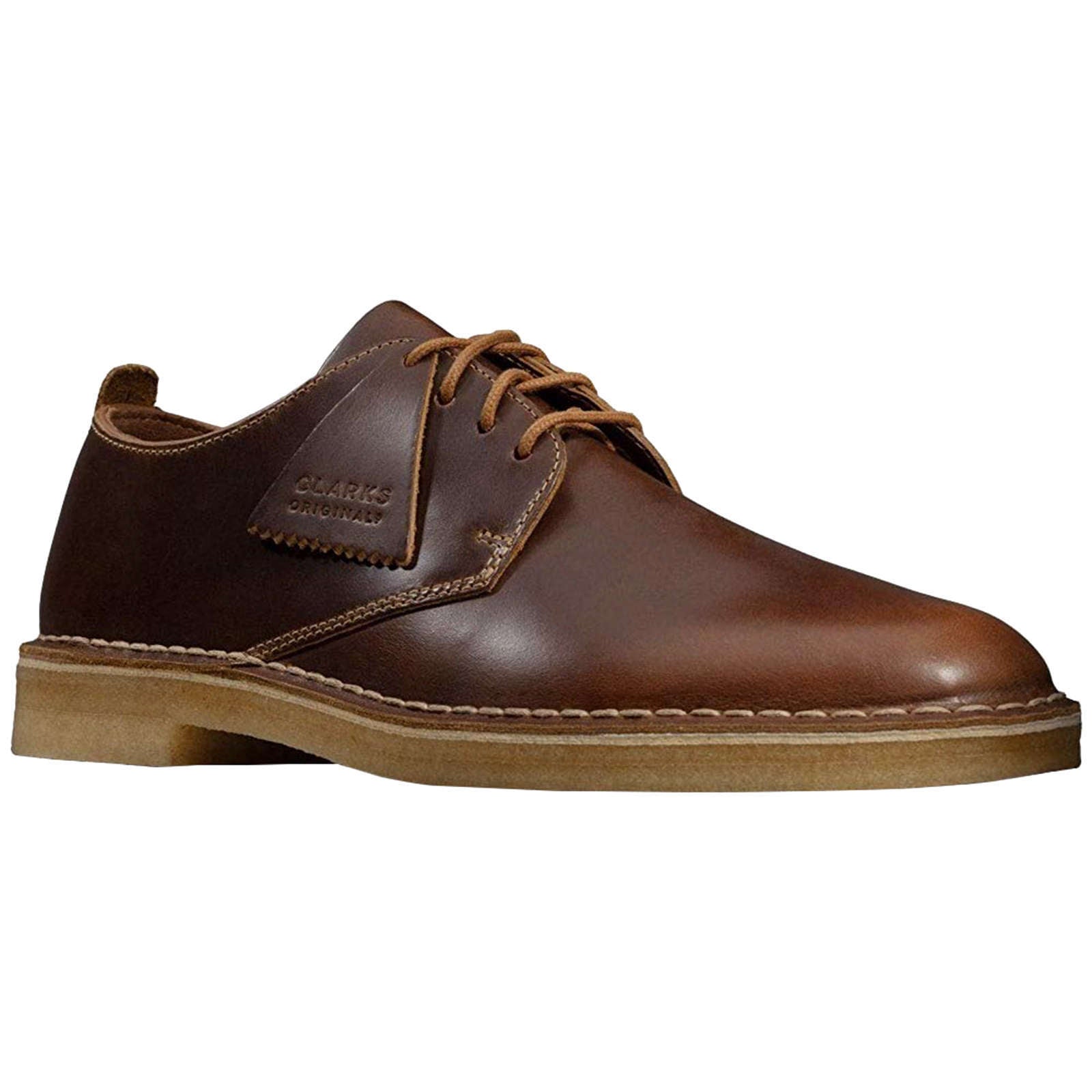 Clarks Originals Desert London Leather Men's Shoes#color_tan