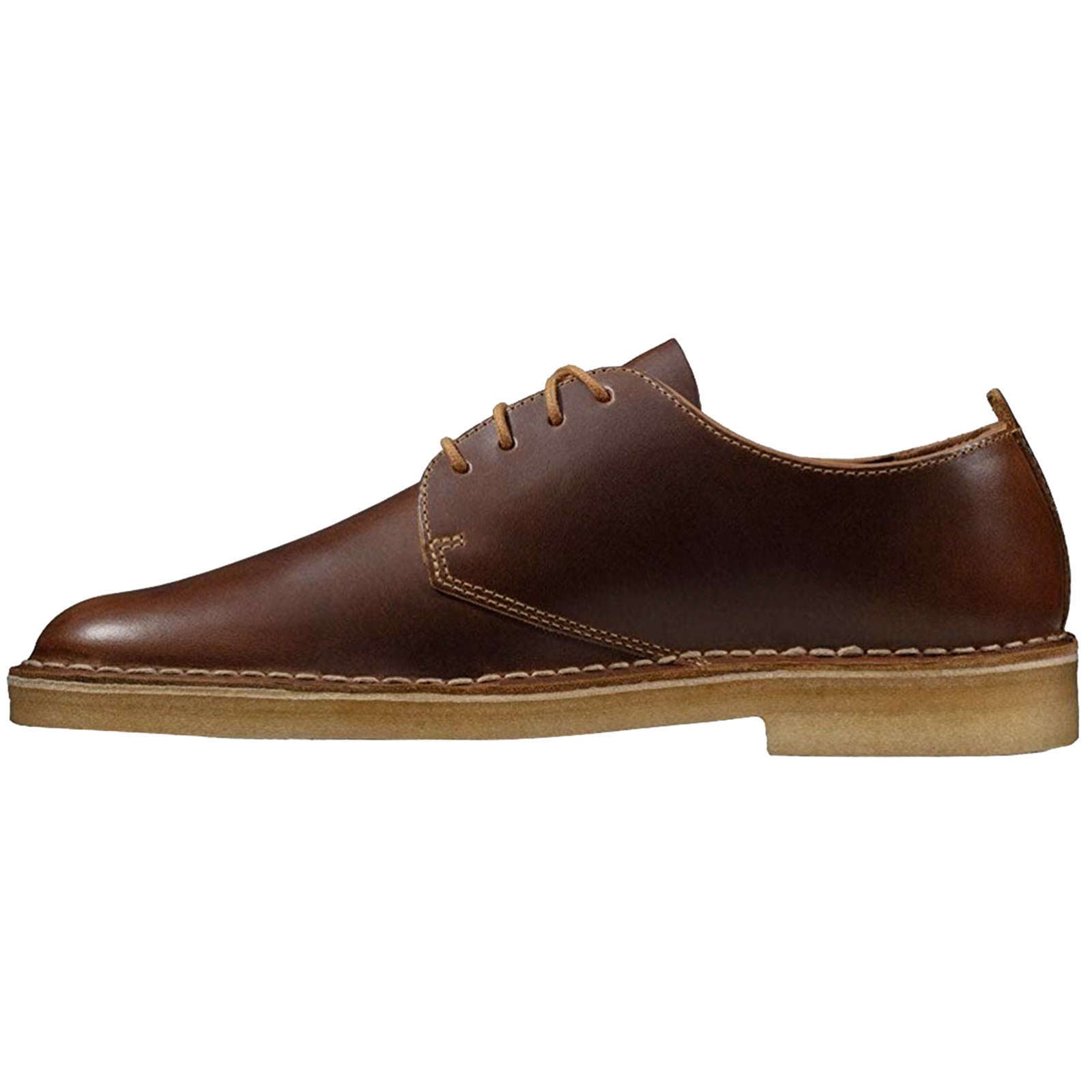 Clarks Originals Desert London Leather Men's Shoes#color_tan