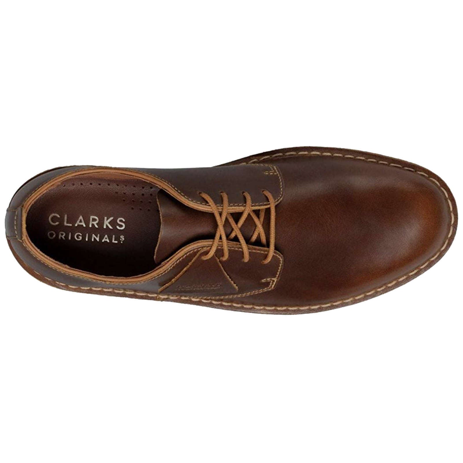 Clarks Originals Desert London Leather Men's Shoes#color_tan