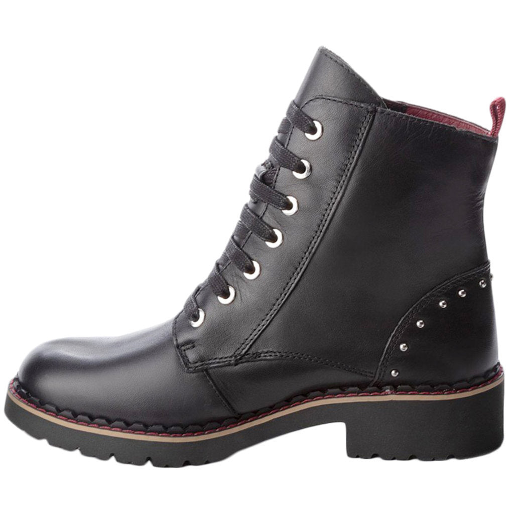 Pikolinos Vicar Leather Womens Boots#color_black