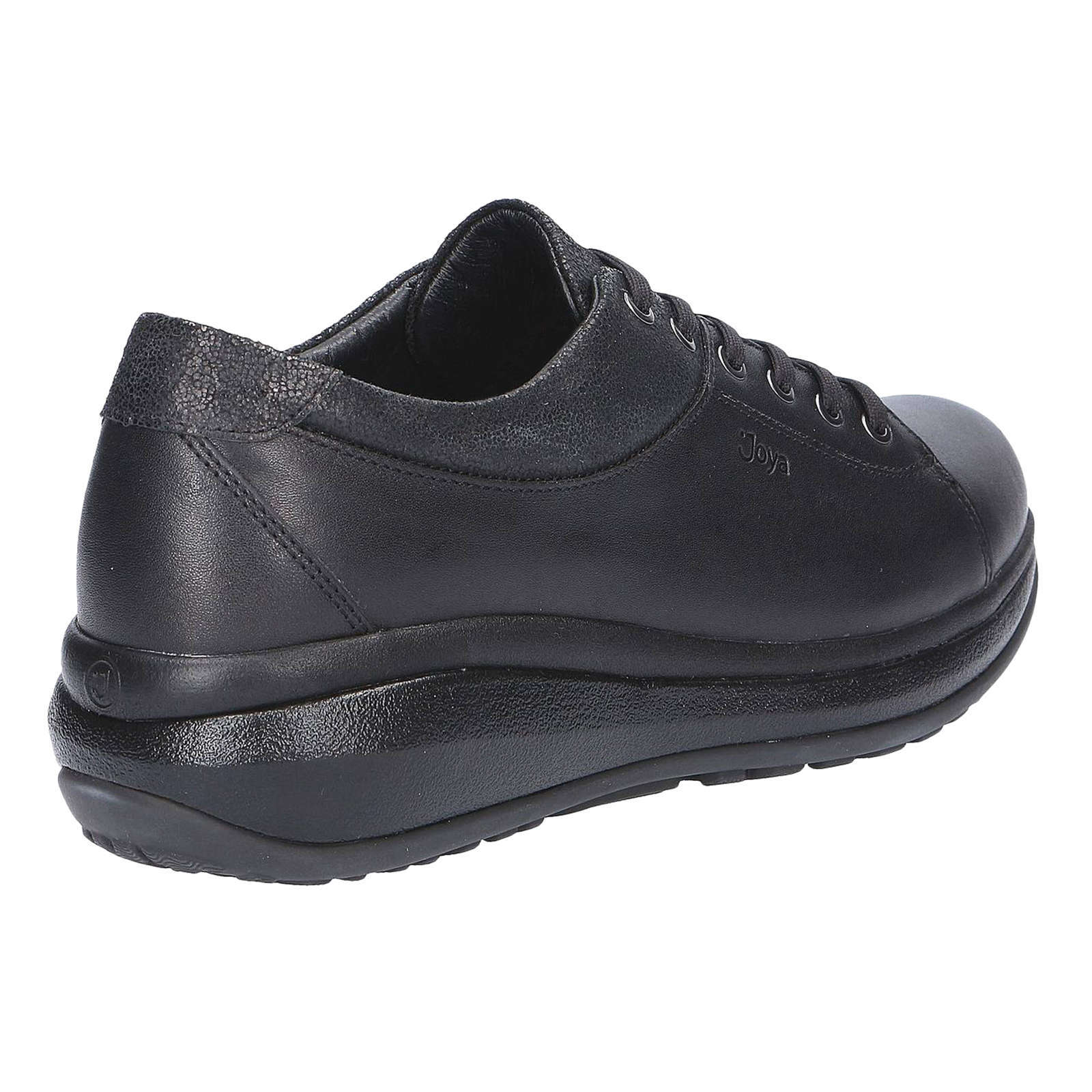 Joya Athena Full Grain Velour Leather Women's Shoes#color_black