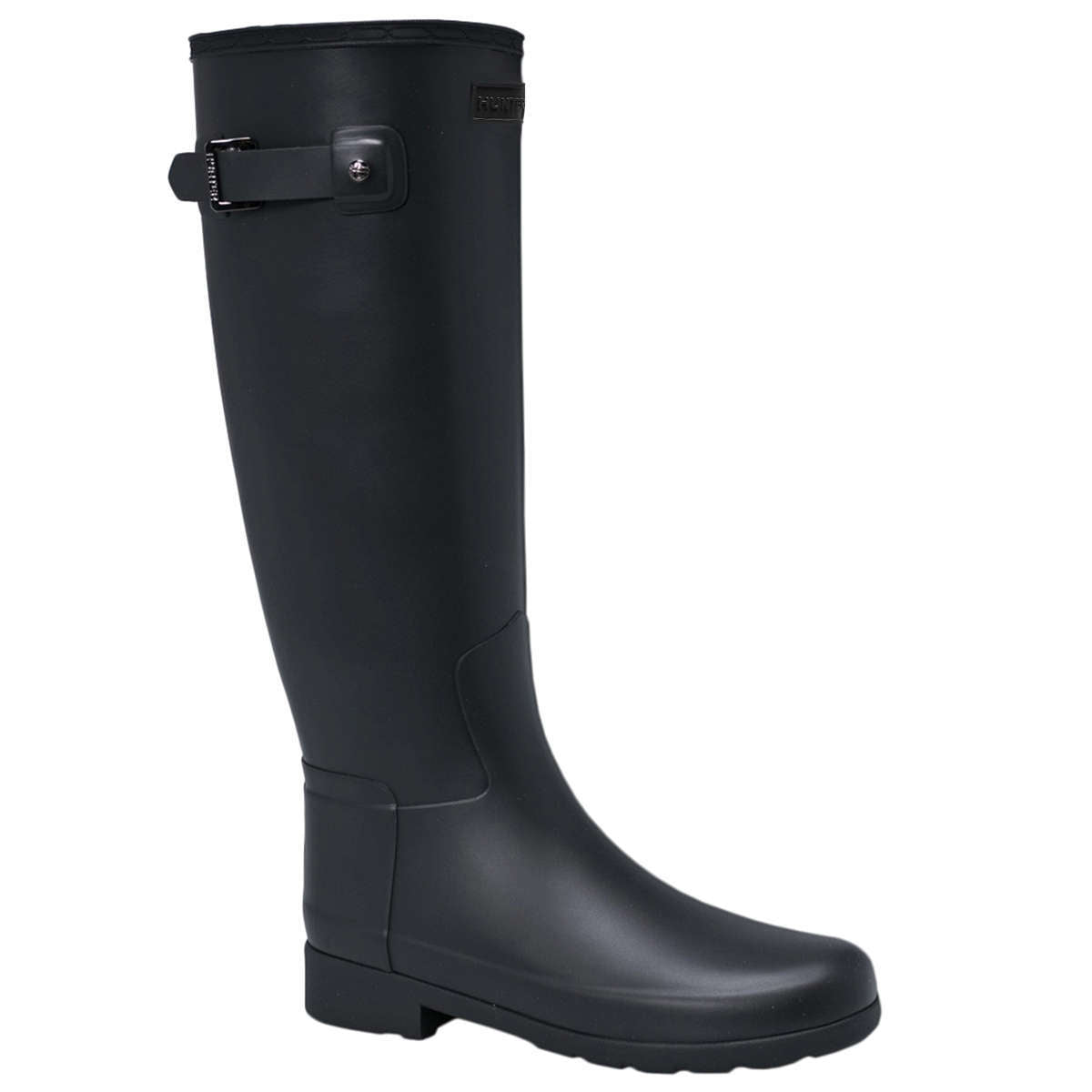 Hunter Original Refined Rubber Women's Tall Wellington Boots#color_black