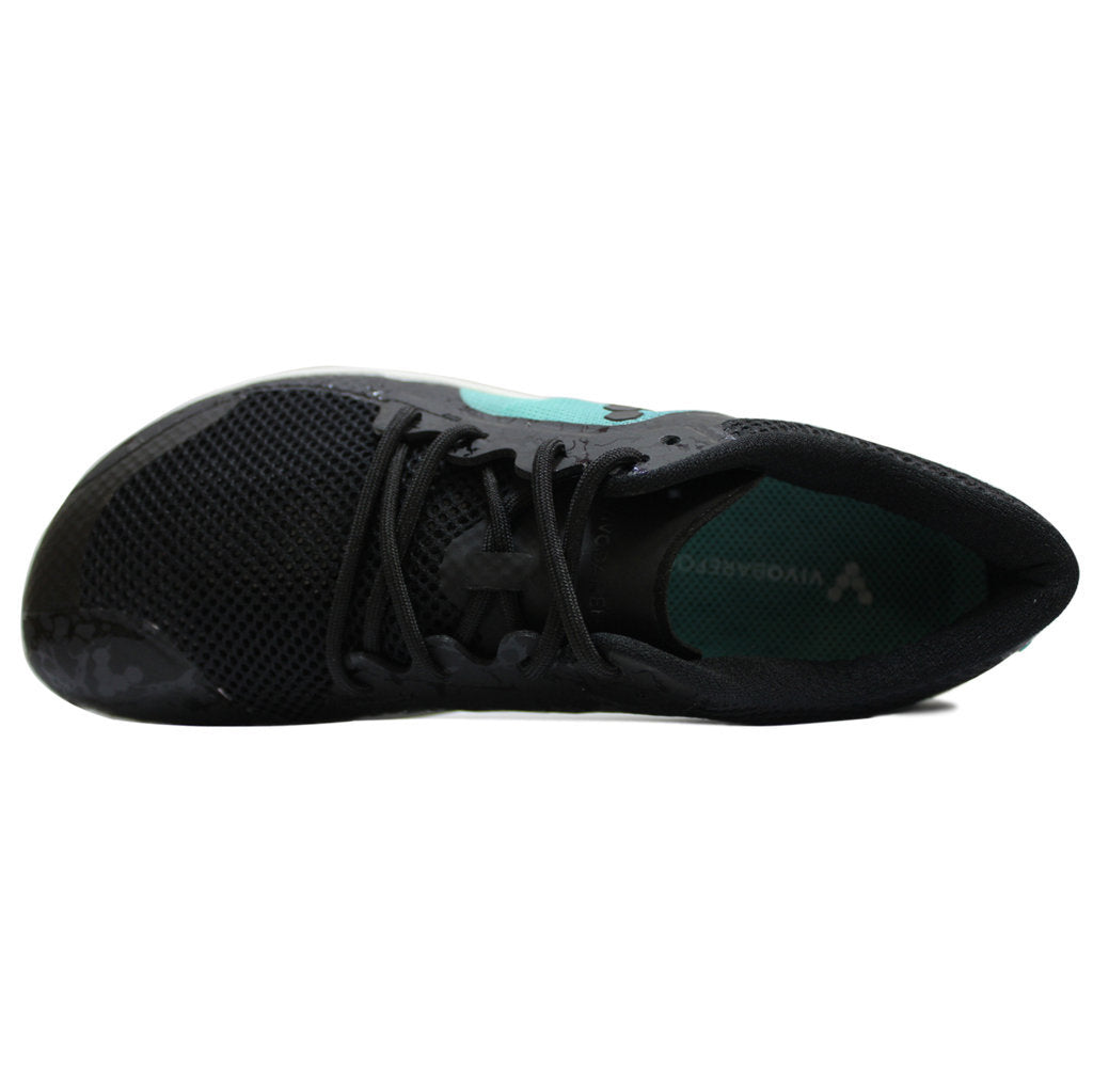 Vivobarefoot Primus Lite Mesh Synthetic Womens Trainers#color_black spearmint green
