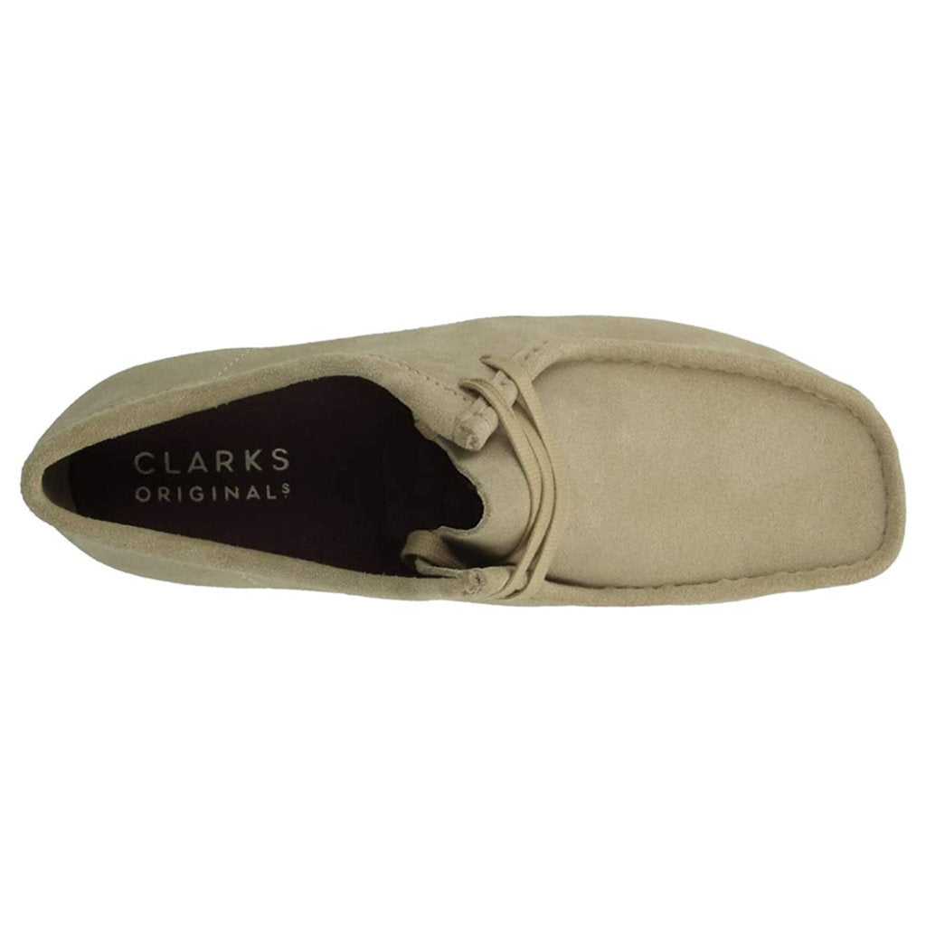Clarks Originals Wallabee Suede Mens Shoes#color_maple
