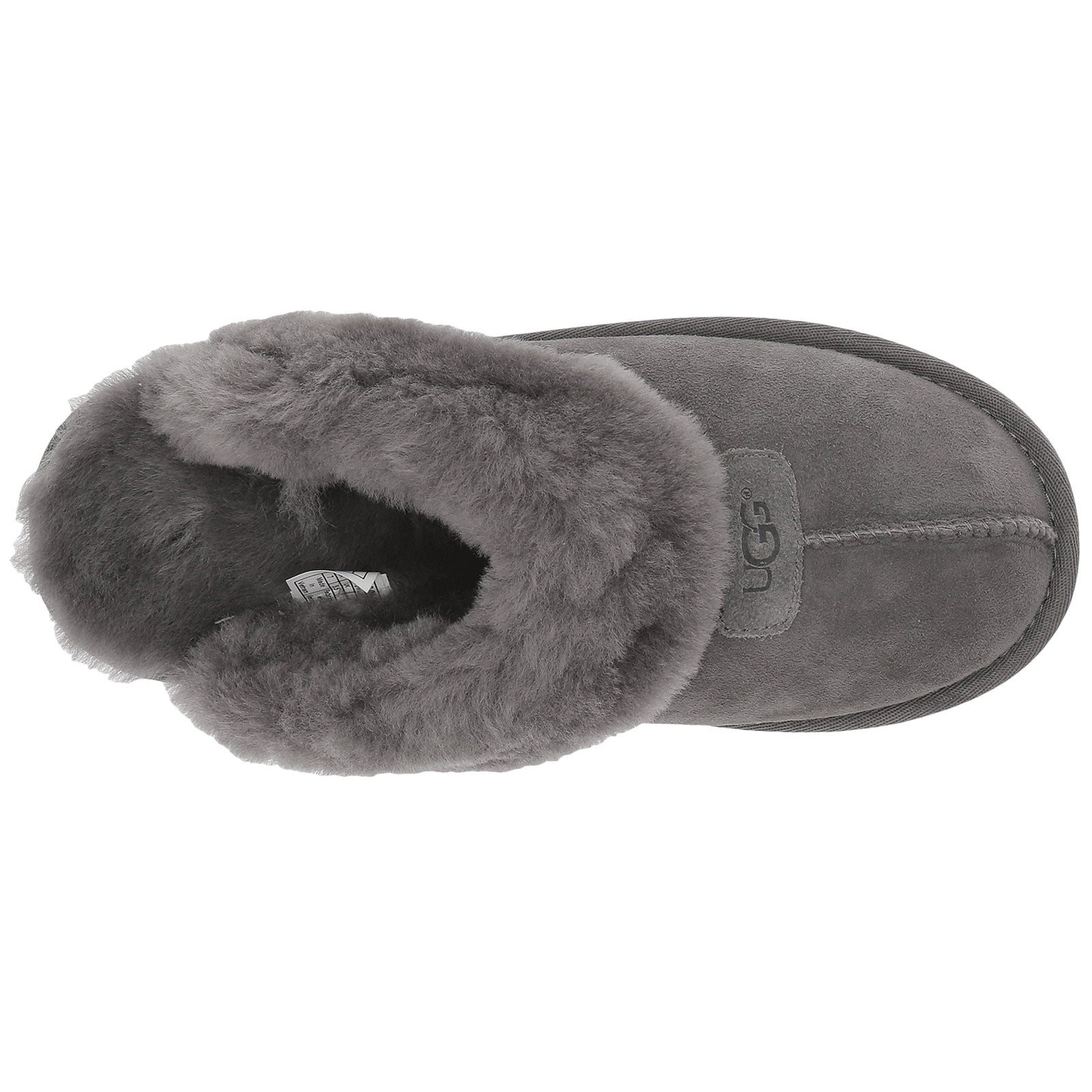 UGG Coquette Sheepskin Women's Slippers#color_grey