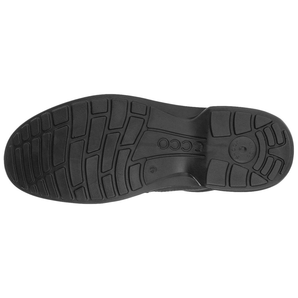 Ecco Turn Leather Mens Shoes#color_black