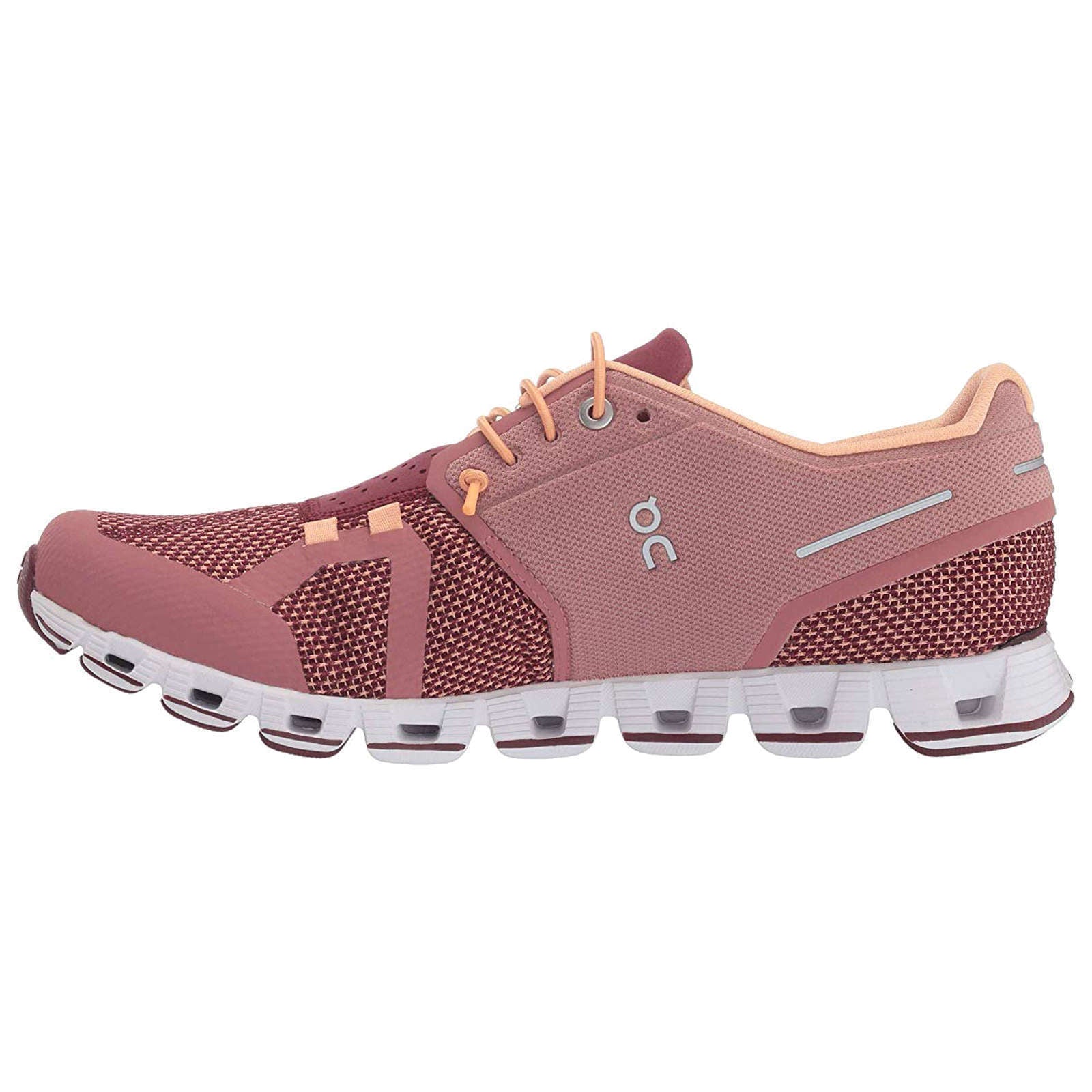 On Running Cloud Mesh Women's Low-Top Trainers#color_dustrose mulberry