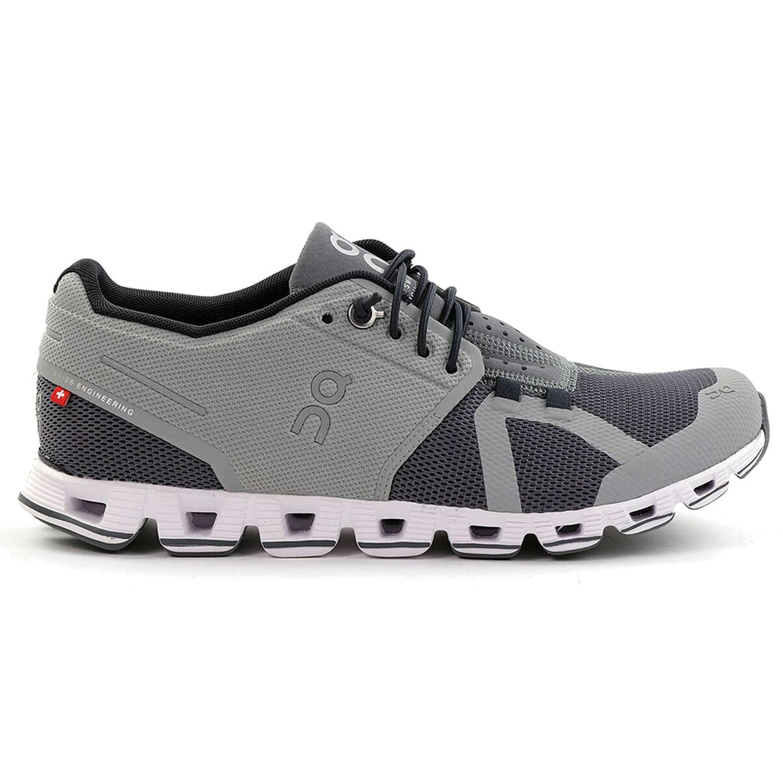 On Running Cloud Mesh Women's Low-Top Trainers#color_slate rock