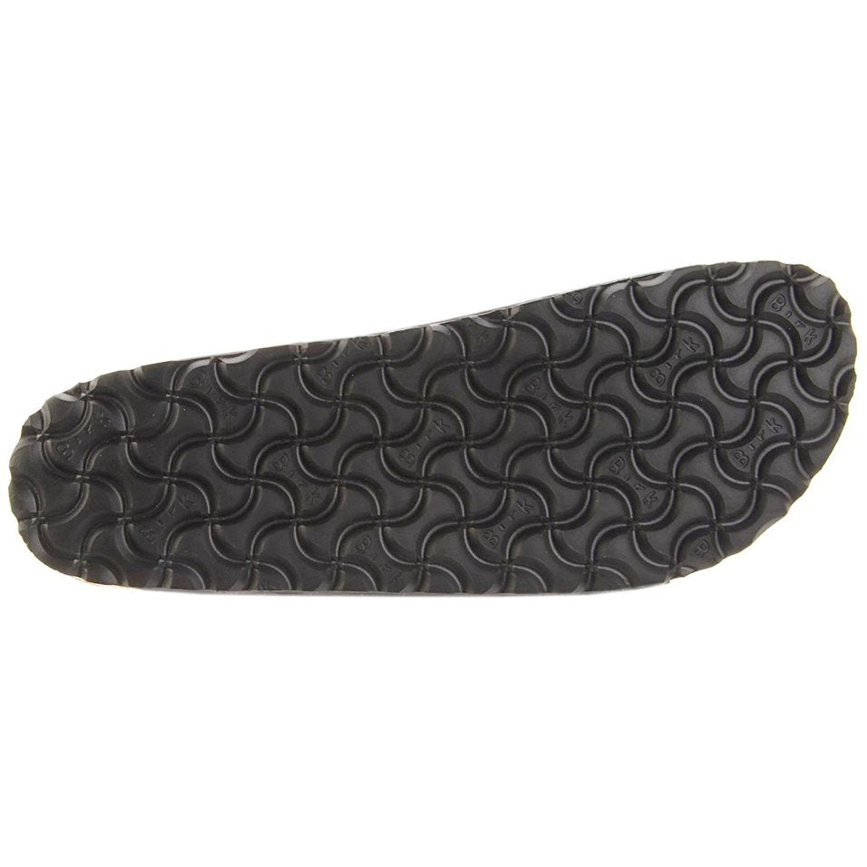Birkenstock Papillio Maddie Fringe Metallic Leather Unisex Slip-on Sandals#color_anthracite