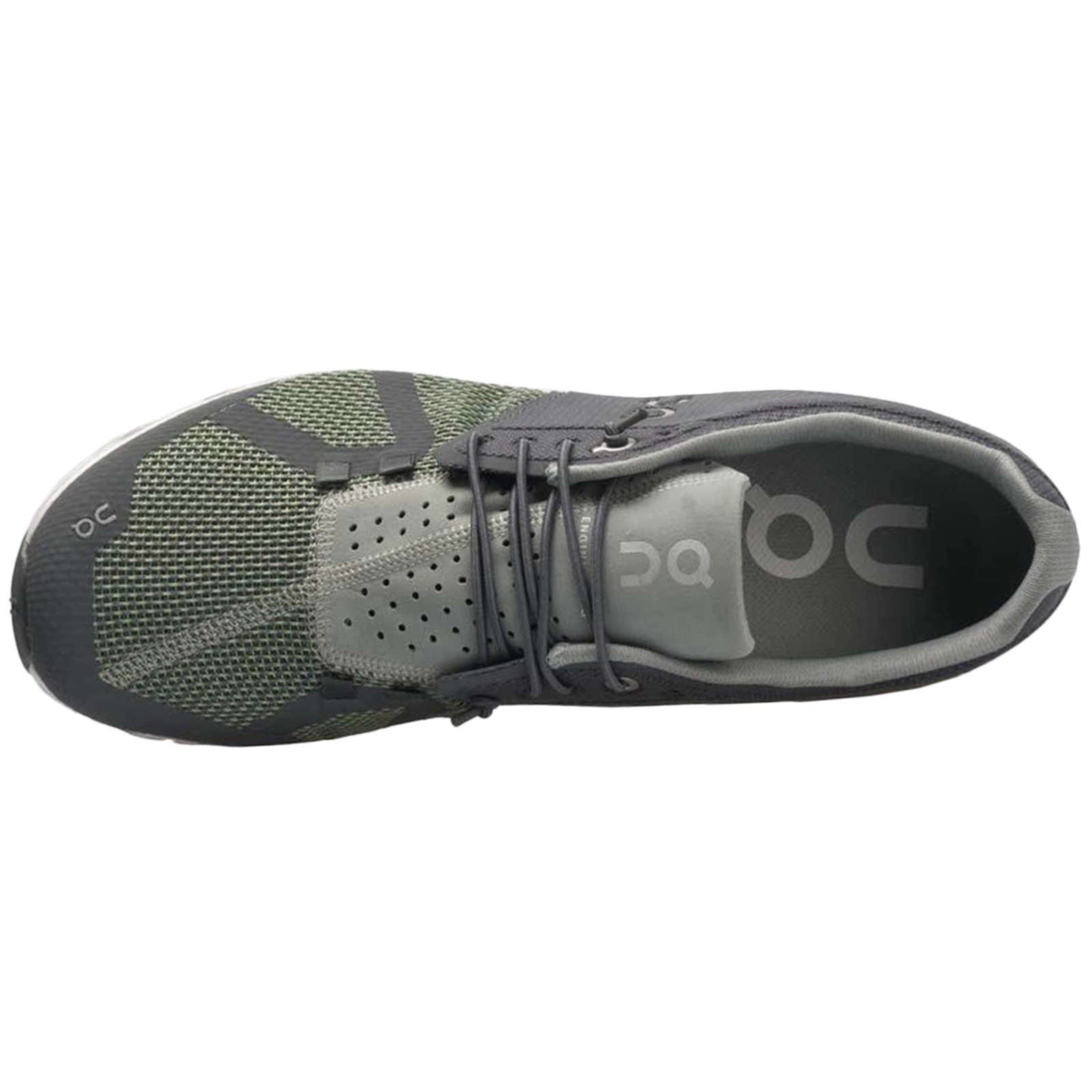 On Running Cloud Mesh Men's Low-Top Trainers#color_rock leaf