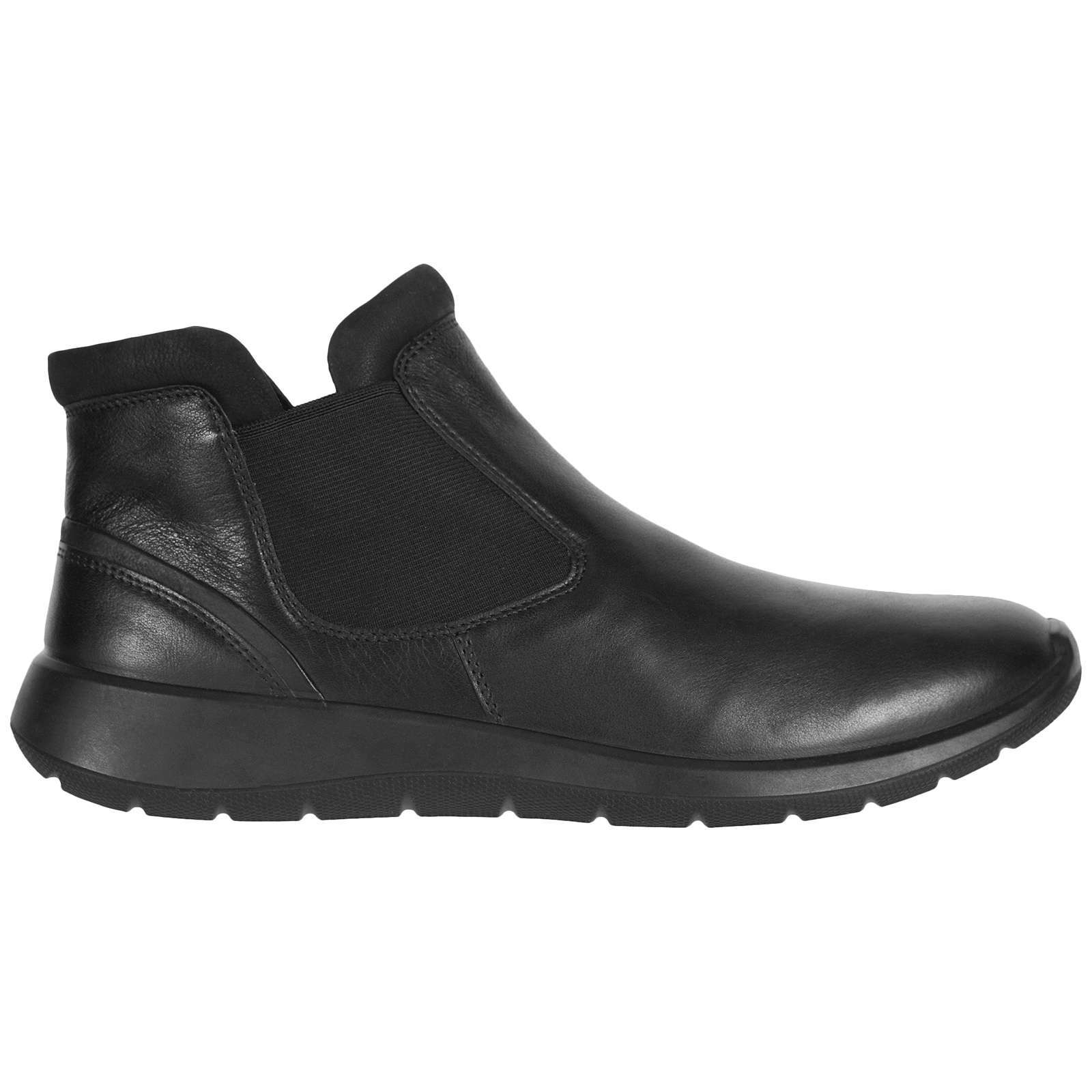 Ecco Soft 5 Leather Womens Boots#color_black
