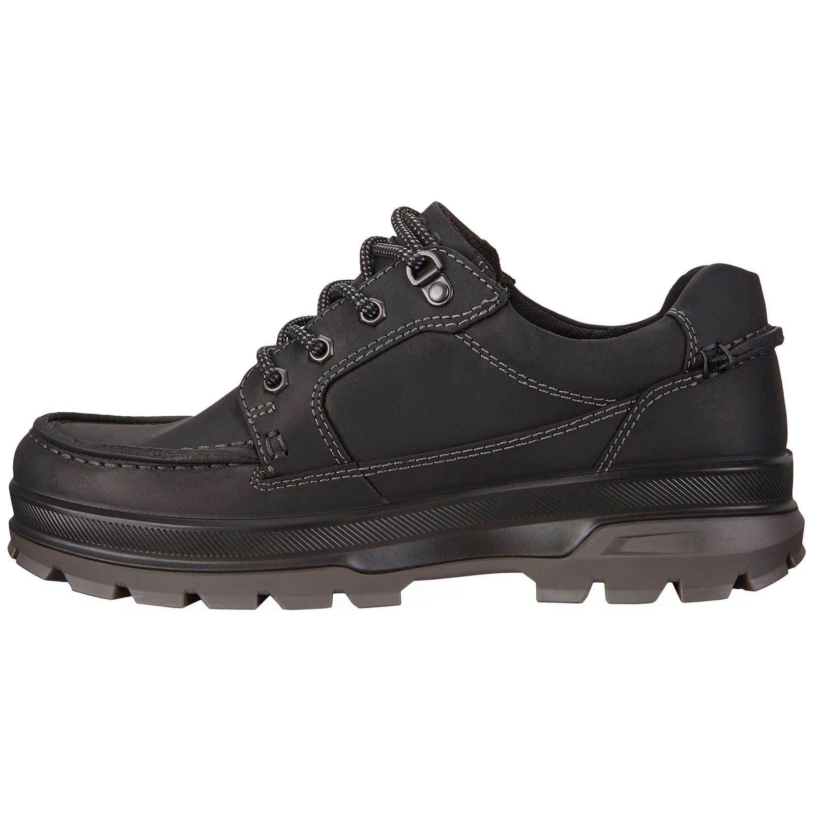 Ecco Rugged Track Joiner GTX Leather Mens Shoes#color_black