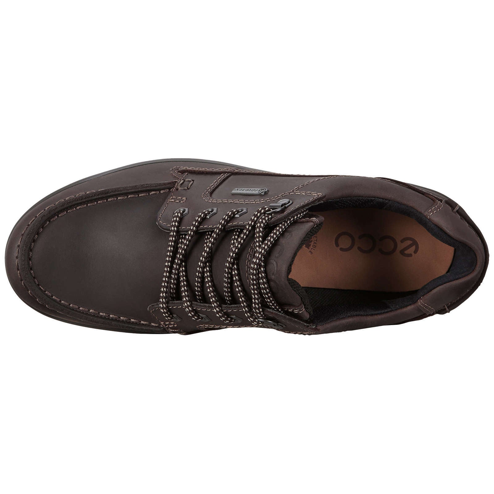 Ecco Rugged Track Joiner GTX Leather Mens Shoes#color_mocha