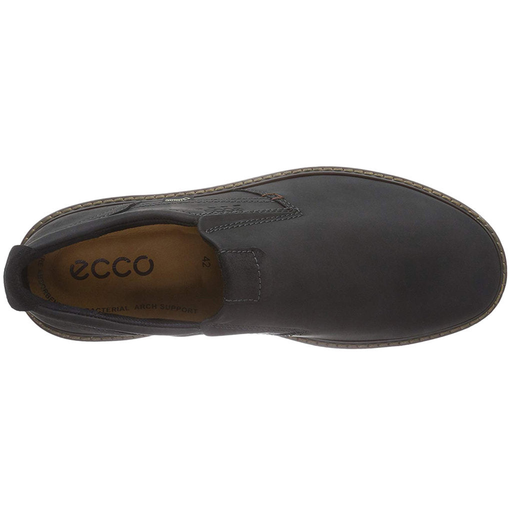 Ecco Turn Leather Mens Shoes#color_black