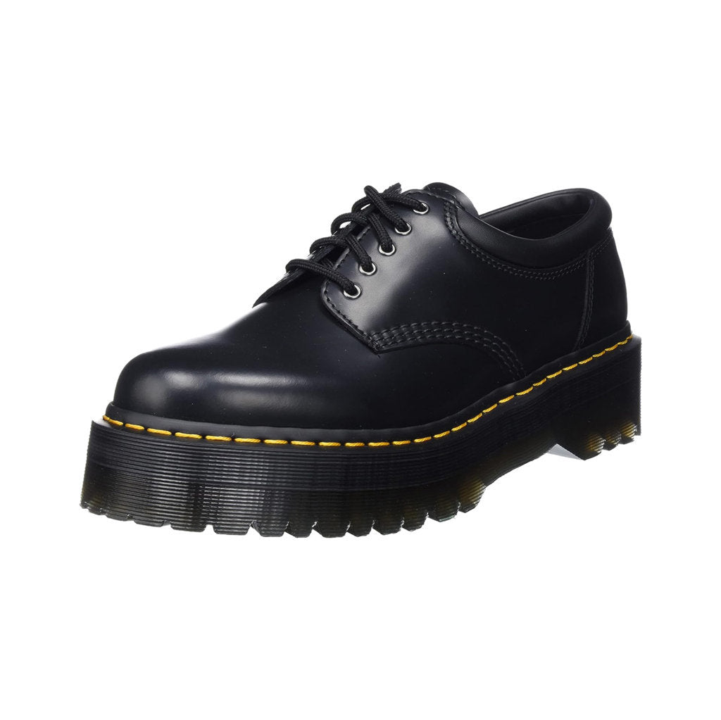 Dr. Martens 8053 Quad Polished Smooth Unisex Shoes#color_black