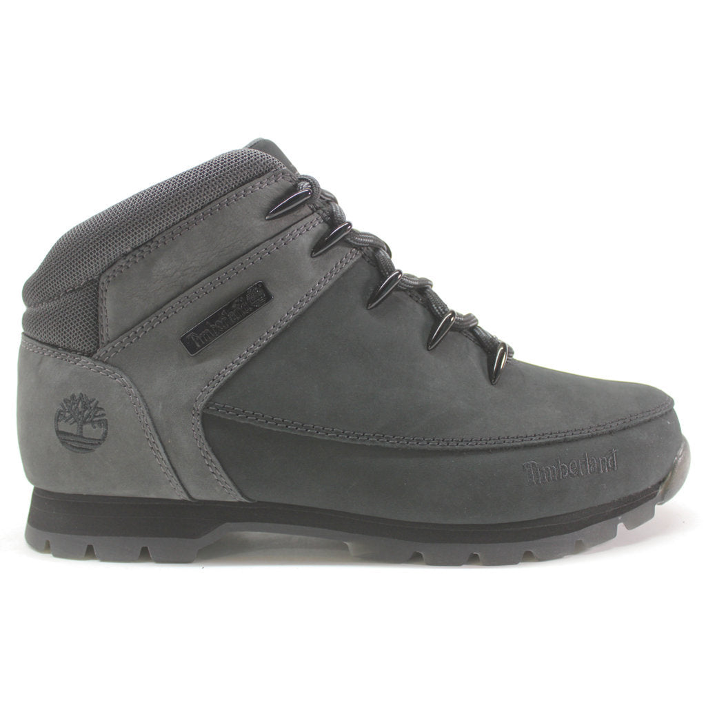 Timberland Euro Sprint Hiker Nubuck Textile Mens Boots#color_black grey