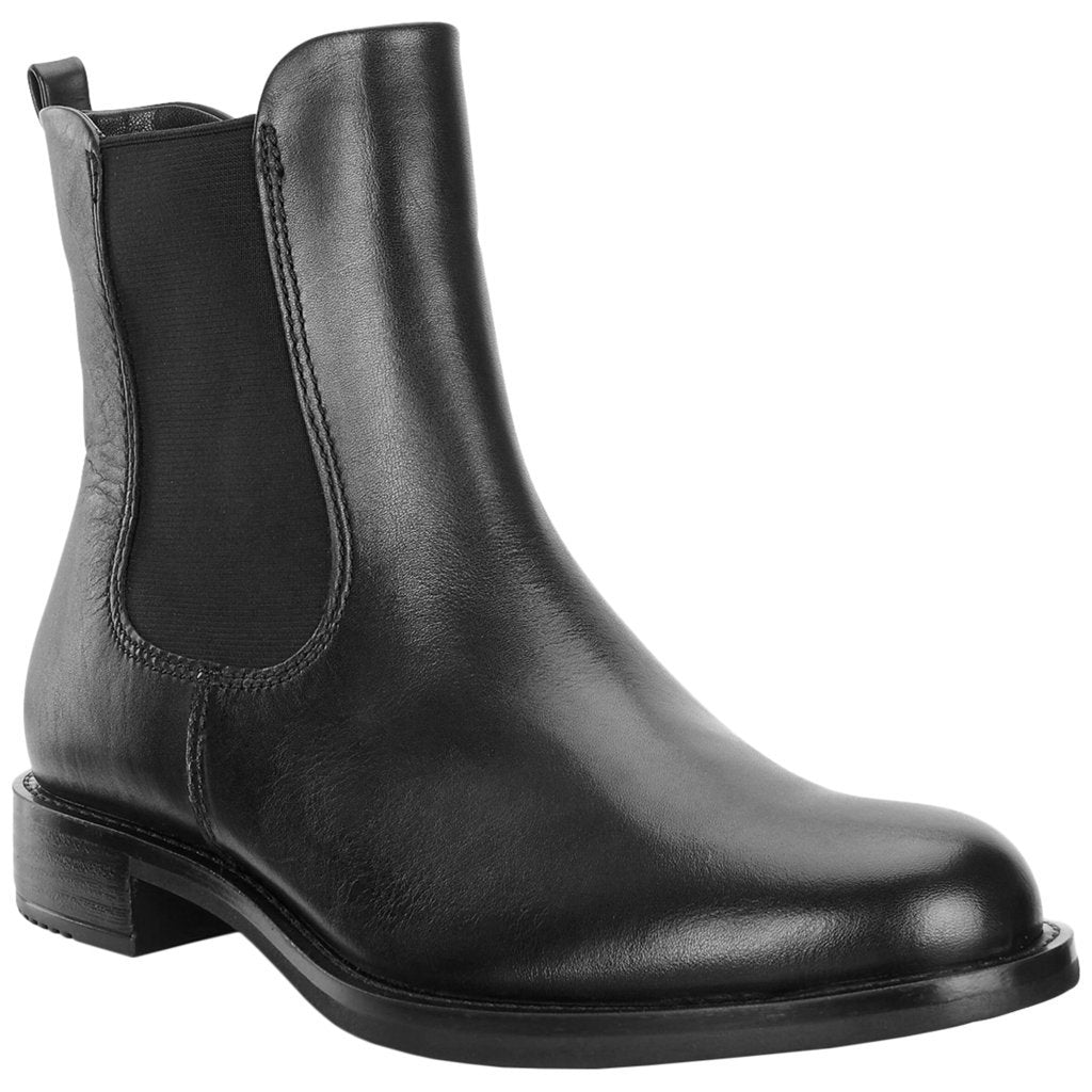 Ecco Sartorelle 25 266503 Full Grain Leather Womens Boots#color_black