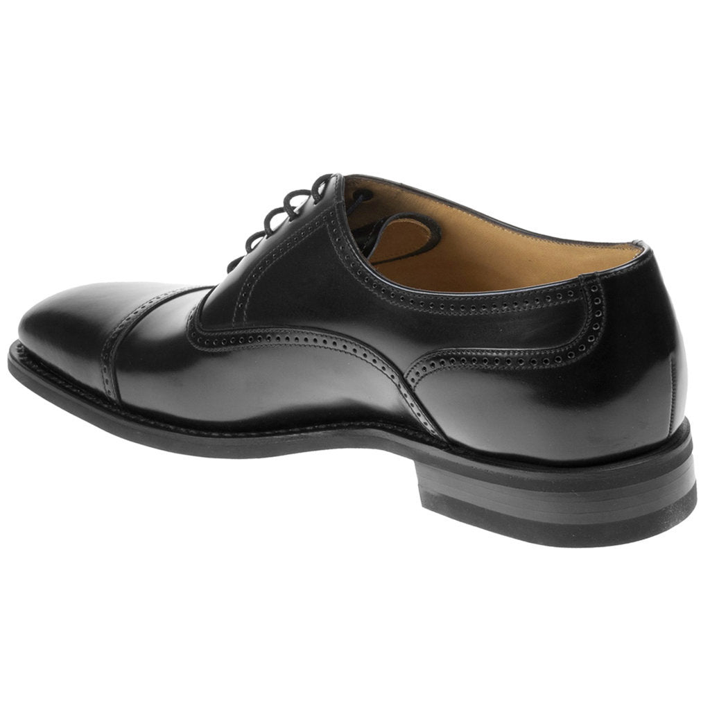 Loake 263 Polished Leather Men's Brogue Shoes#color_black