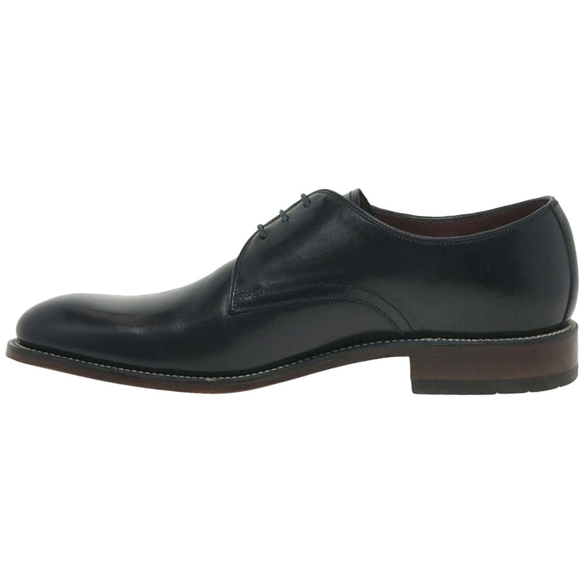 Loake Drake Polished Leather Men's Formal Shoes#color_black