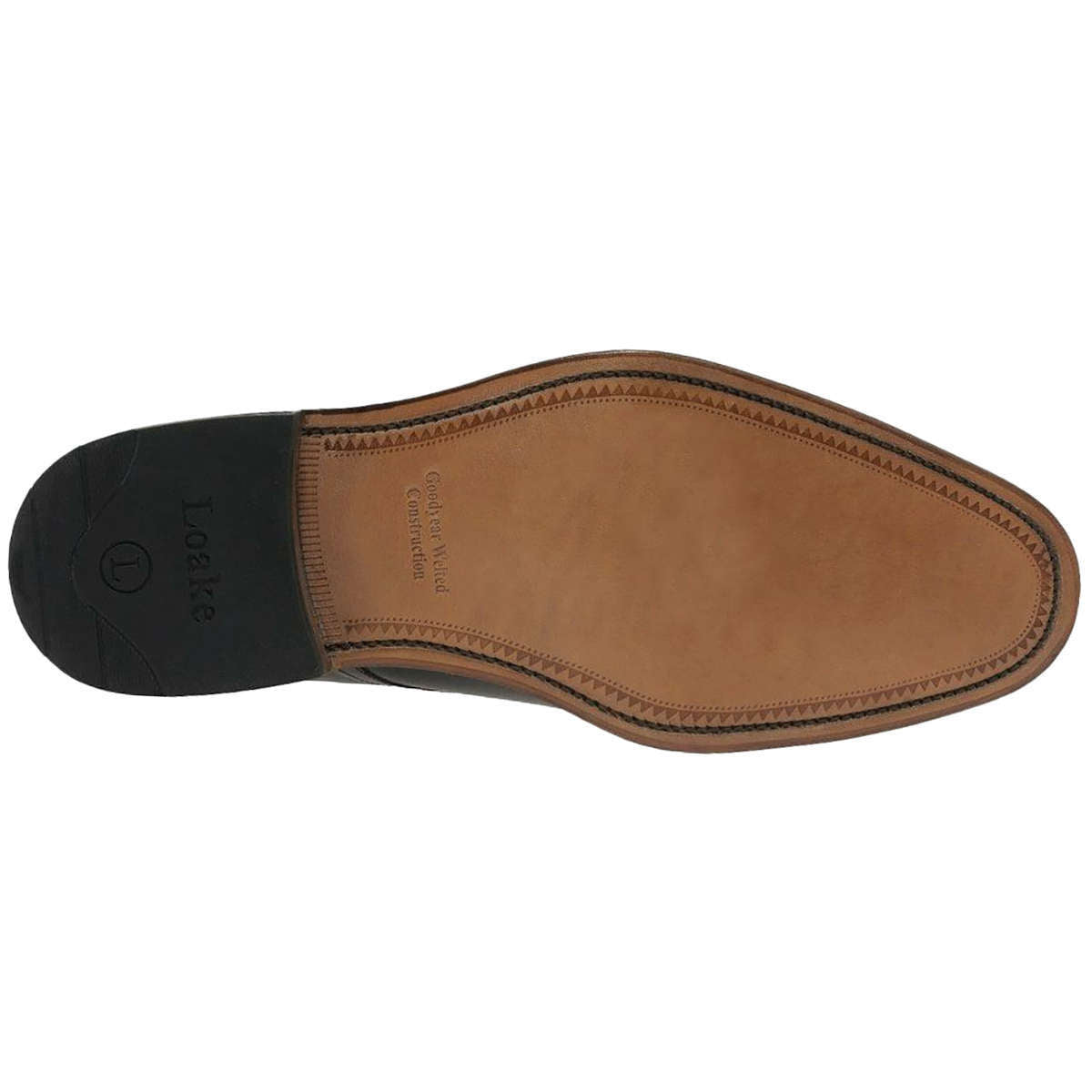 Loake Drake Polished Leather Men's Formal Shoes#color_black