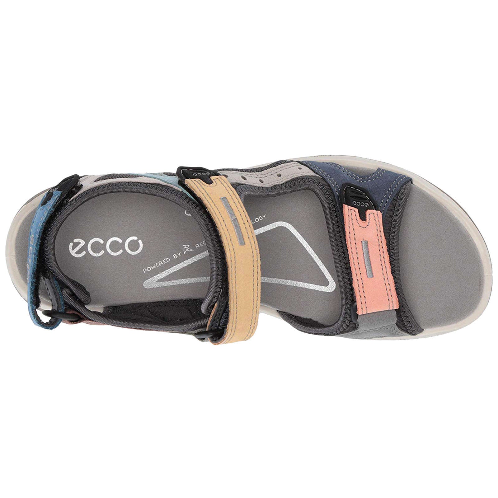 Ecco Offroad Nubuck Womens Sandals#color_multicolour