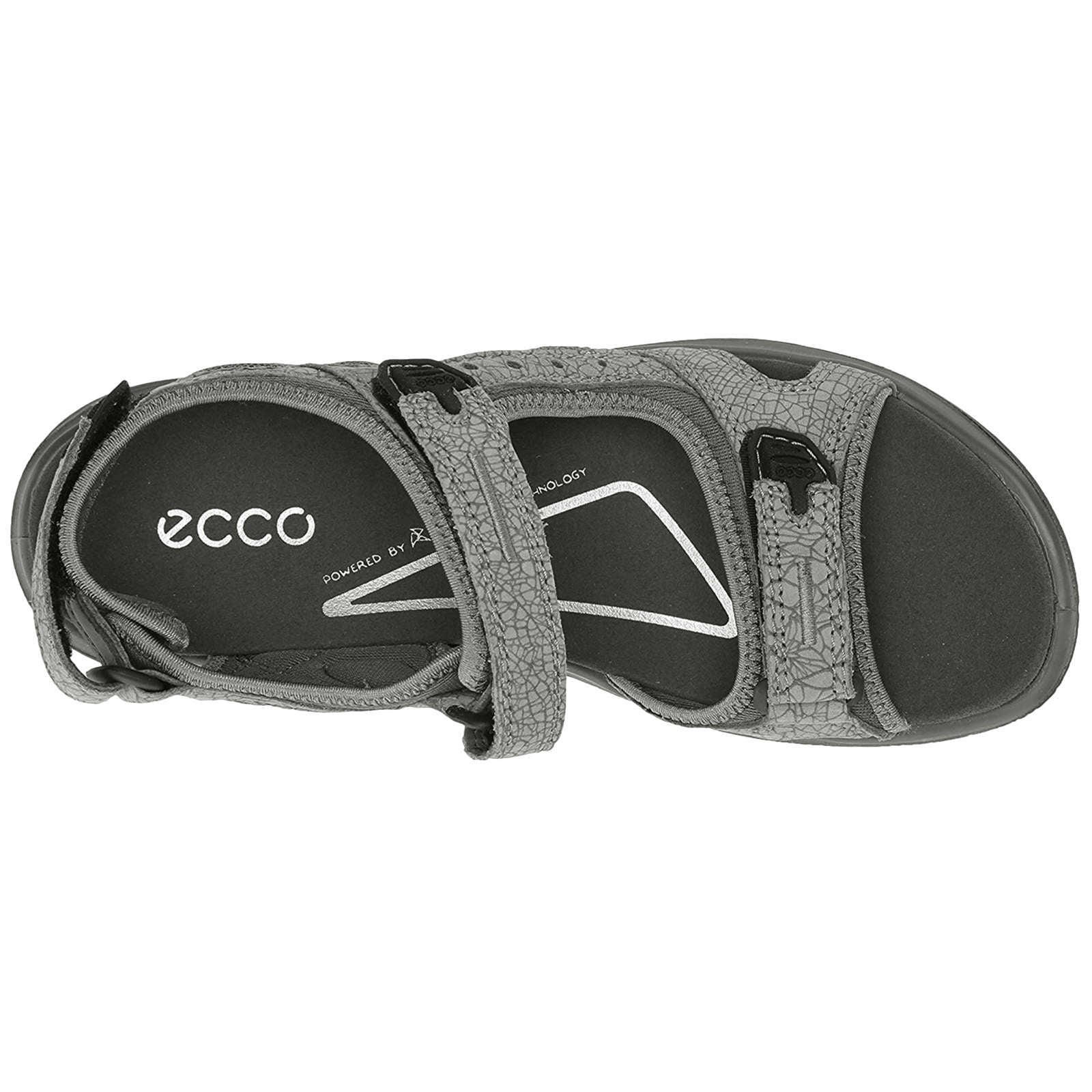 Ecco Offroad Nubuck Womens Sandals#color_titanium dark shadow