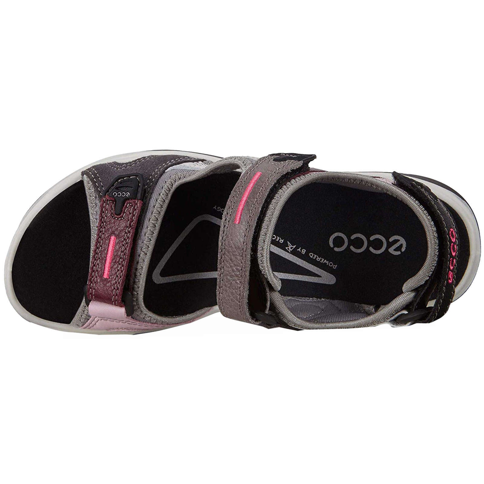 Ecco Offroad Nubuck Womens Sandals#color_multicolor wine