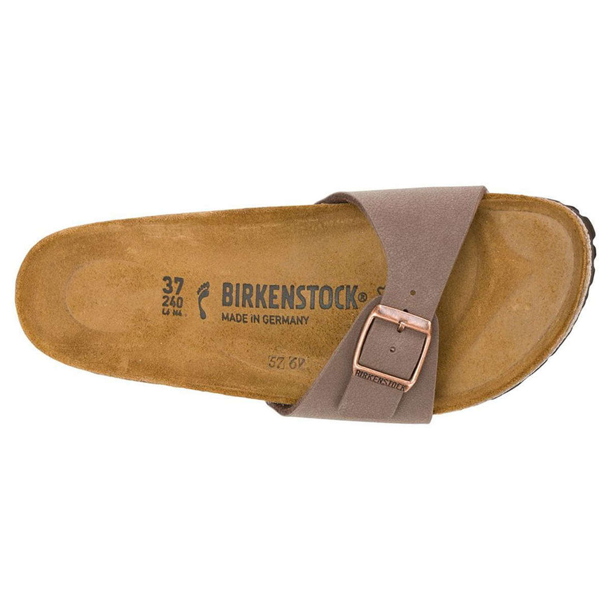 Birkenstock Madrid Birko-Flor Unisex Sandals#color_mocca