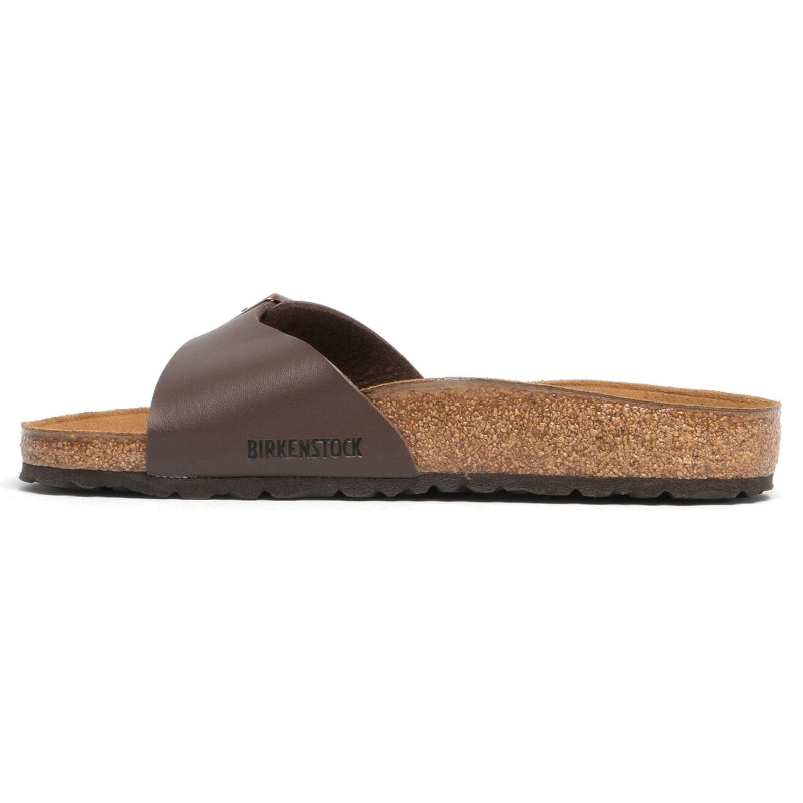 Birkenstock Madrid Birko-Flor Unisex Sandals#color_dark brown