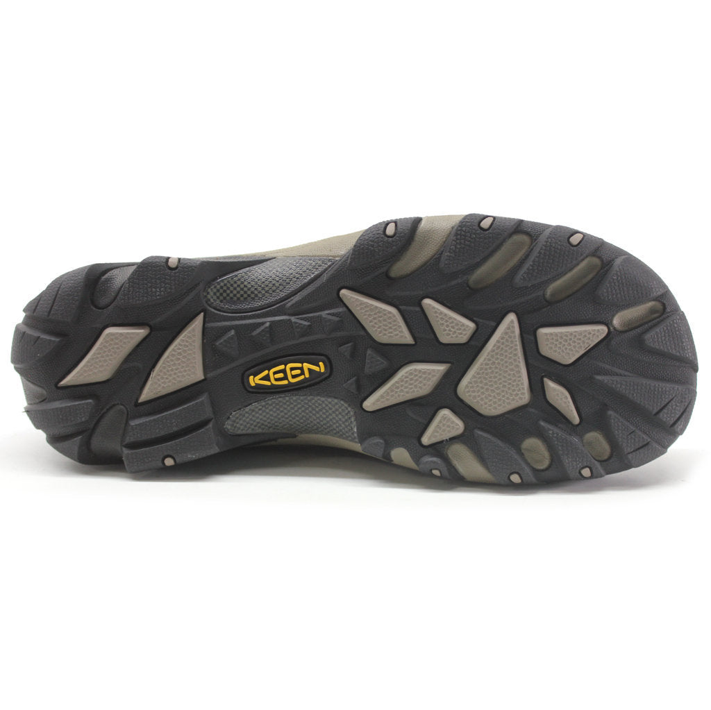 Keen Arroyo II Leather & Textile Men's Hiking Sandals#color_canteen black